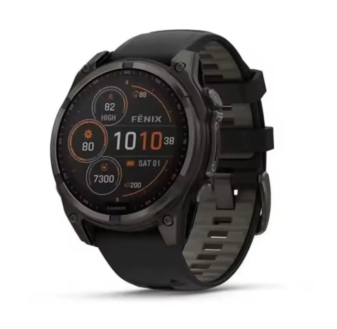 "Ga-rmins-Fenix 8 Am-ol-ed Sap-phire Solar