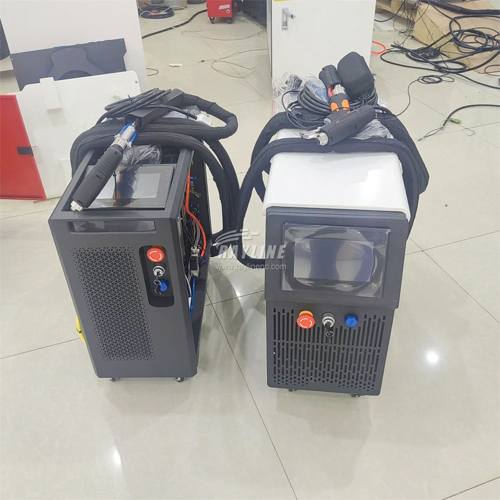 

2000w Mini Portable Laser Welding Machine Air-cooled Cutting Cleaning Welder 3In1 Stainless Steel Laser Welder 4mm thickness