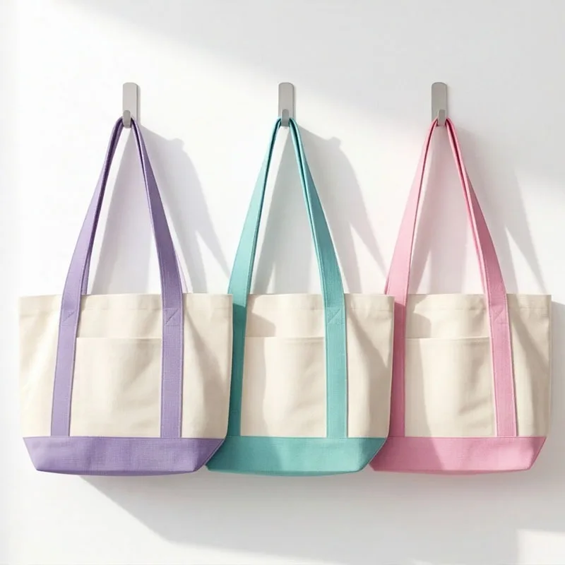 Popular Patchwork Tote Bag Lunch Bag for Office Workers Portable Lunch Box Bag Commuting Portable Women's Cloth Bag