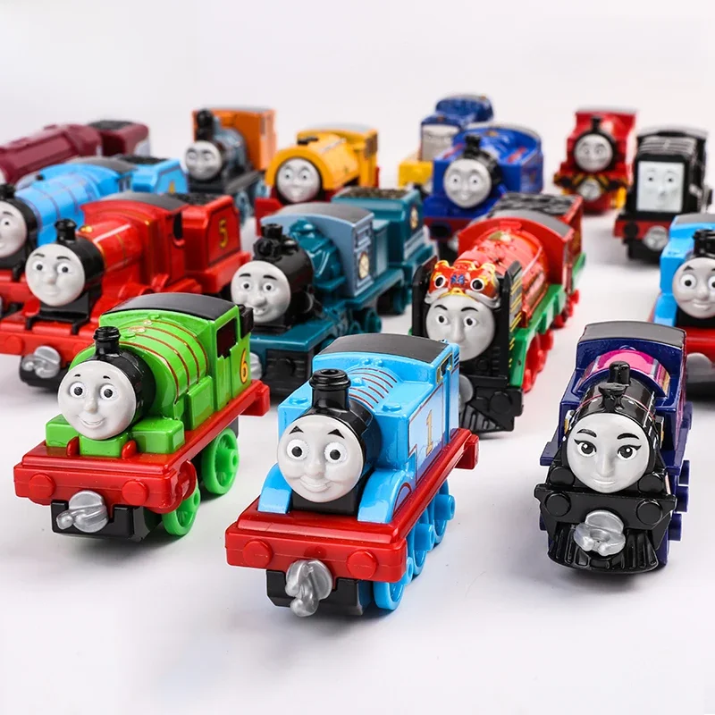 Original Thomas et ami 1:43 modèle de Train voiture éducation Strackmaster jouets pour enfants moulé sous pression voiture Brinquedos cadeaux d'anniversaire