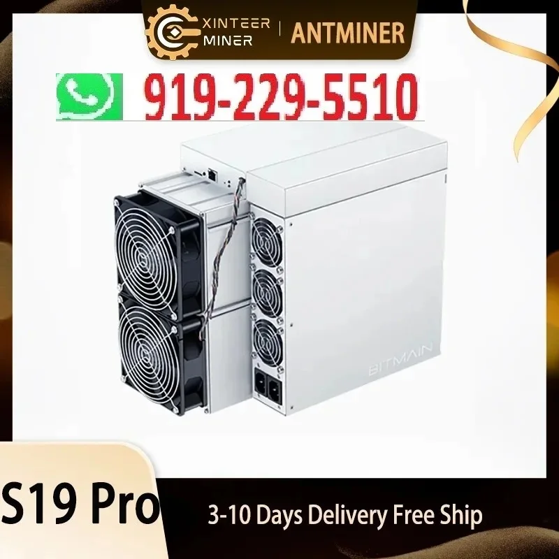 WHOLESALE DISCOUNT BUY 10 GET 6 FREE Bitmain Antminer S19 Pro 110TH 3250W Bitcoin Miner