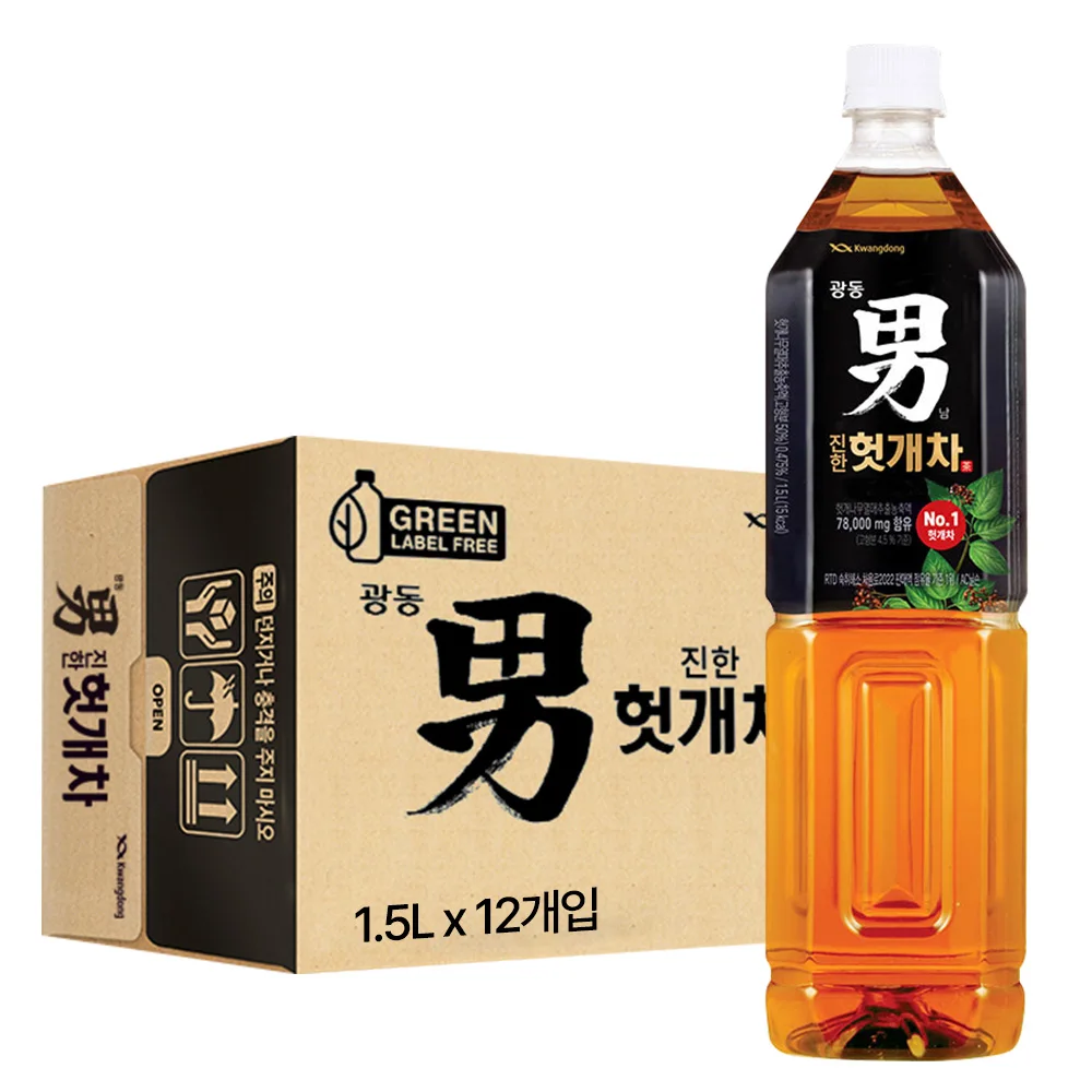 Kwangdong oriental raisin tea 1.5L x 12 pieces (consumption due 2025-02-22)