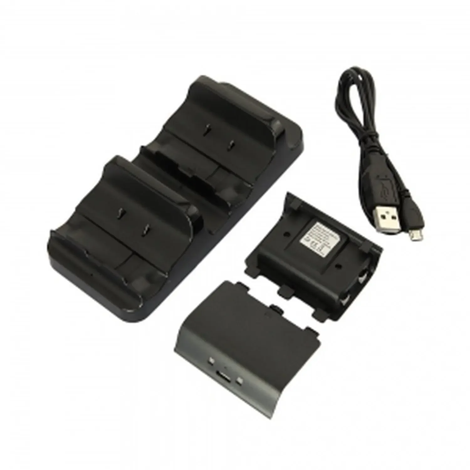 Dual Ladestation für Xbox One + 2 akkus