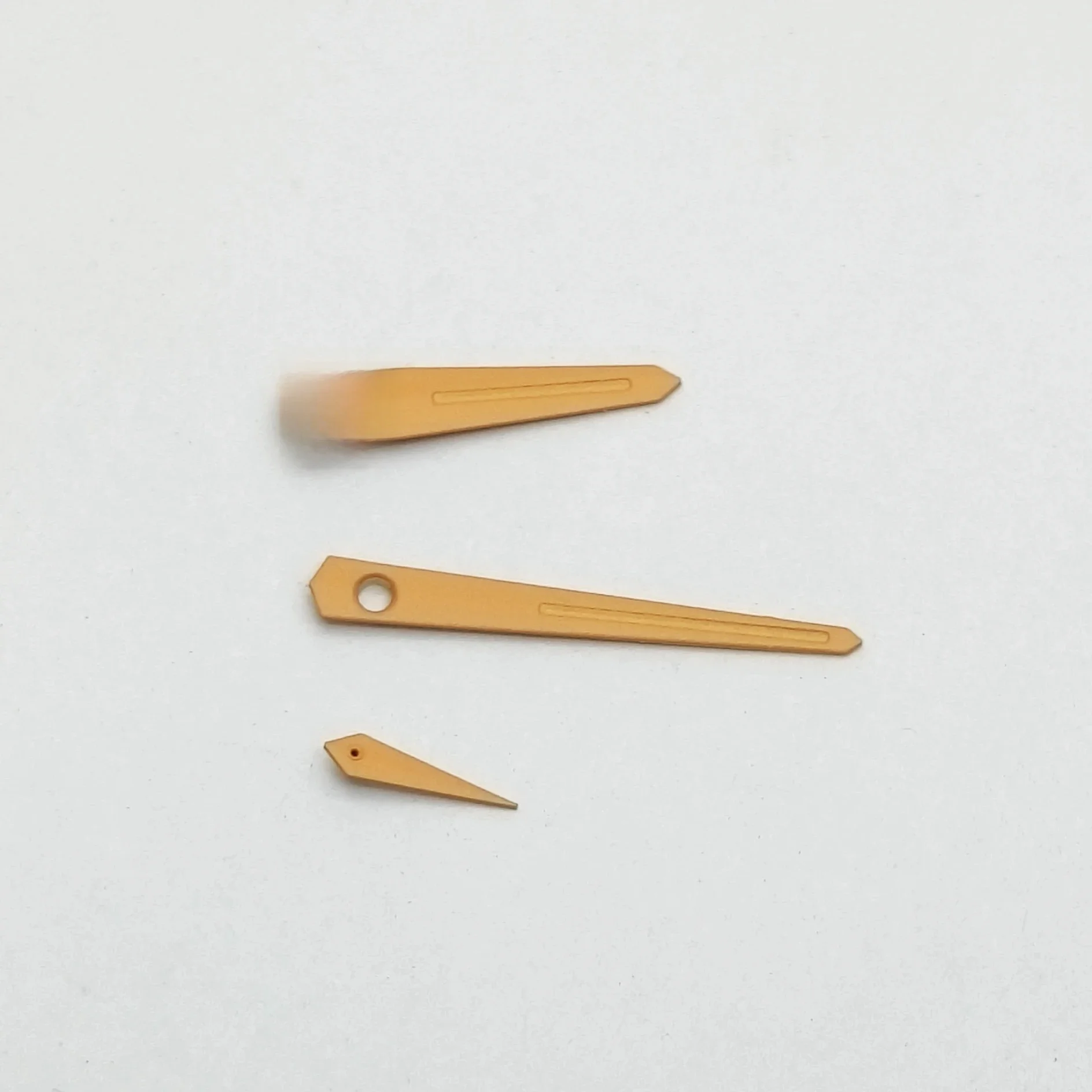 Pasuje do ST36 ETA6498/6497 Ruch nakręcania ręcznego Nowa część zegarka Wskazówki Dopasuj Thinkess Dial 0,8 mm — zdjęcie 2