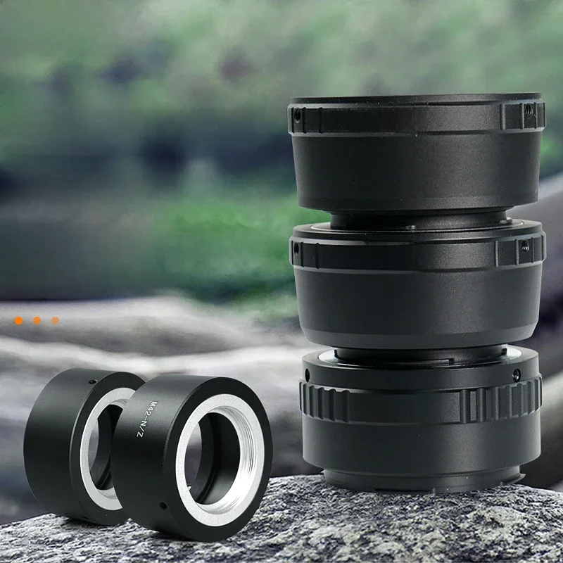 M42 Kameraobjektiv-Adapter-Konverter für M42-Mount-Objektiv an Sony E Canon EOSR EF EOSM Nikon F Z Fuji X Olympus L SLR DSLR