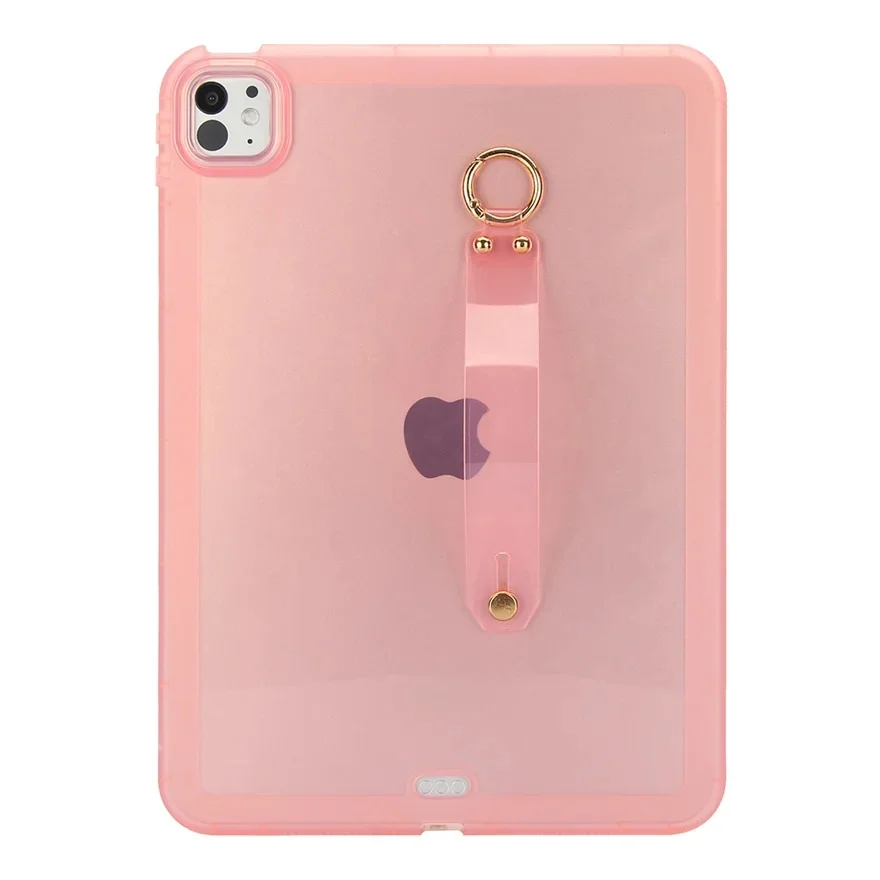 Case For 2024 iPad Air 11 M2 Pro 11 M4 for iPad Air 3 Air 4 Air 5 Pro 11 iPad 5/6/7/8/9/10th Cover Wrist Strap Protective Sheel