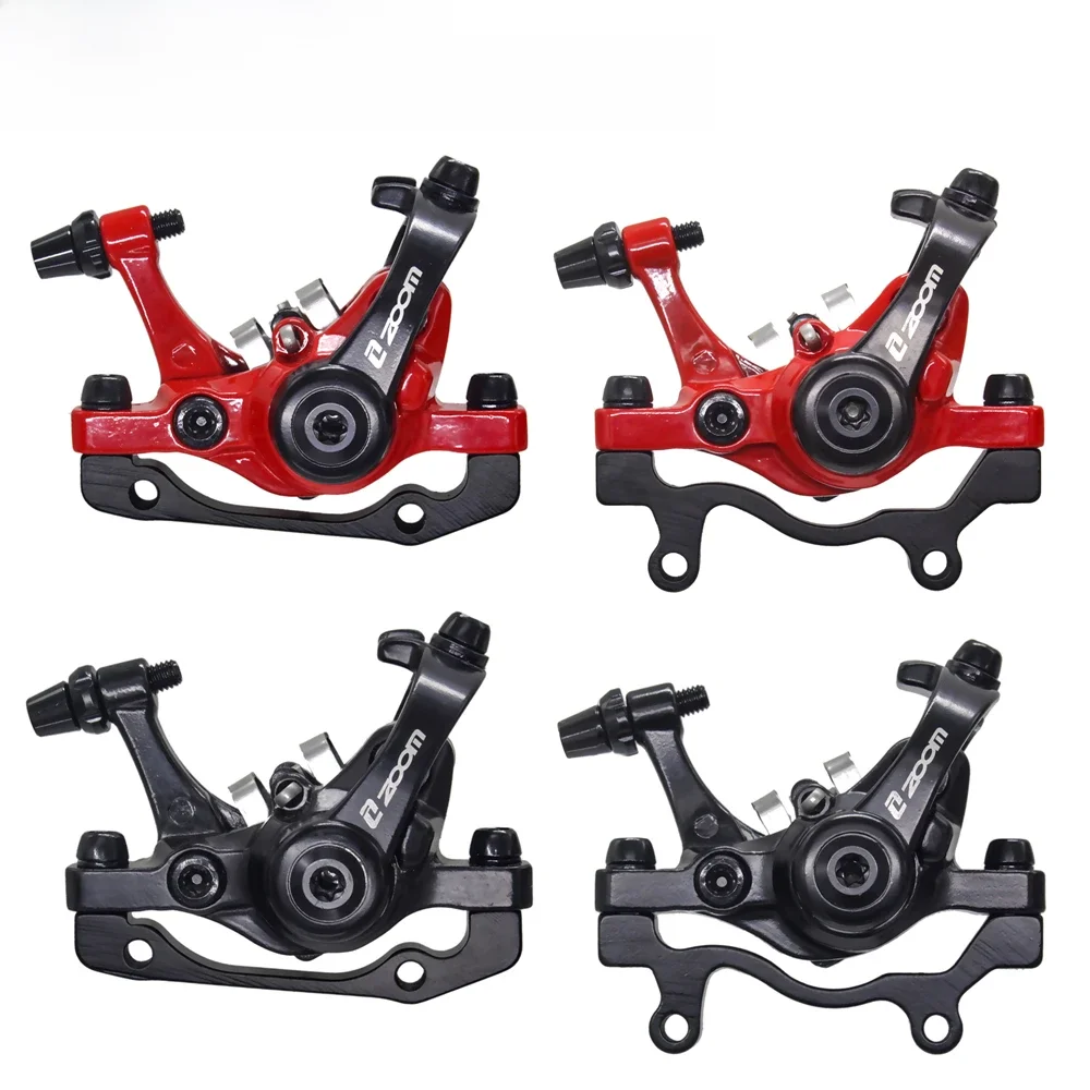 AliExpress NONE ZOOM Aluminum Alloy MTB bicycle Disc Brake Mountain Road MTB Bike Mechanical Caliper Disc Brakes Cycling Double Brake