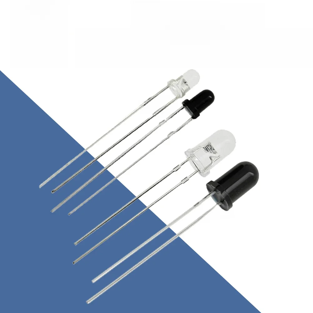10 paires F3 3mm F5 5mm 940nm LED émetteur infrarouge et émetteur IR Diodes récepteur 301A infrarouge à tube pour Arduino