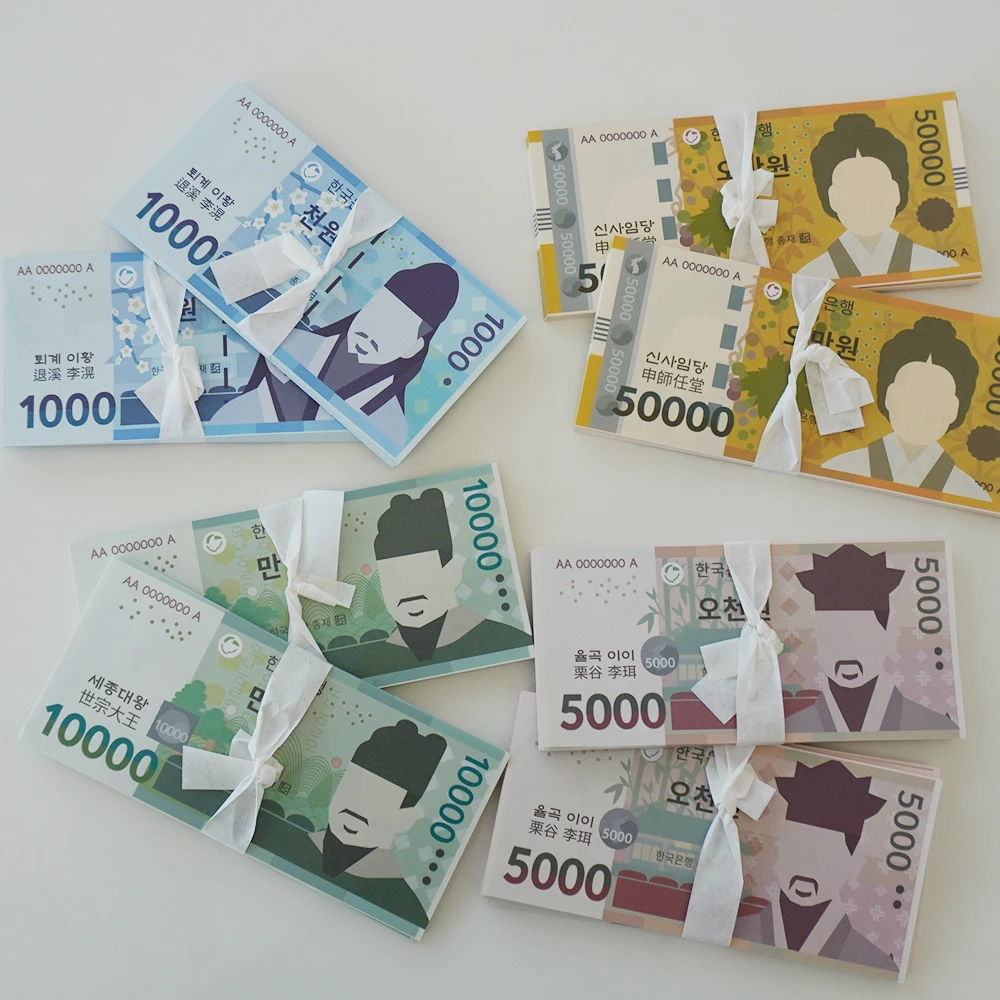 Gefälschte Geldschein [Saison 2 50 Bündel Spielzeug Papier Geld Bargeld Taschengeld Einsparungen Ereignis Geld Pistole Geld Tasche s]