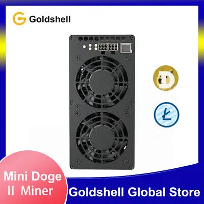 

BR BUY 2 GET 1 FREE New Goldshell MINI DOGE II BEL Miner Asic 420Mh/s 400W Doge/LTC без блока питания