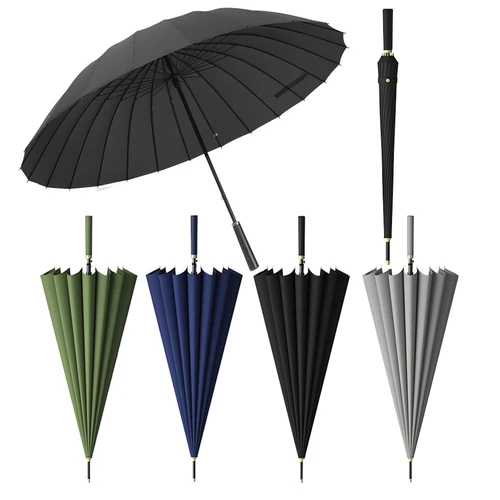 자동 장우산 튼튼한 16K 대형 경량 가죽손잡이 우산 양산 양우산  Best5