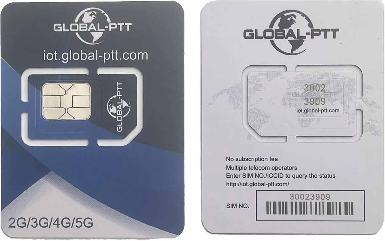 글로벌-ptt 4G LTE SIM 카드는 글로벌-ptt 워키토키 PoC 양방향 무전기에만 사용되며, 1년 IoT 데이터 서비스가 제공됩니다.
