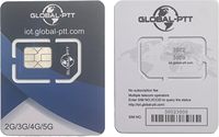 Global-ptt 4G LTE SIM Card Only For Global-ptt Walkie Talkie PoC Two Way Radios With One Year IoT Data Service
