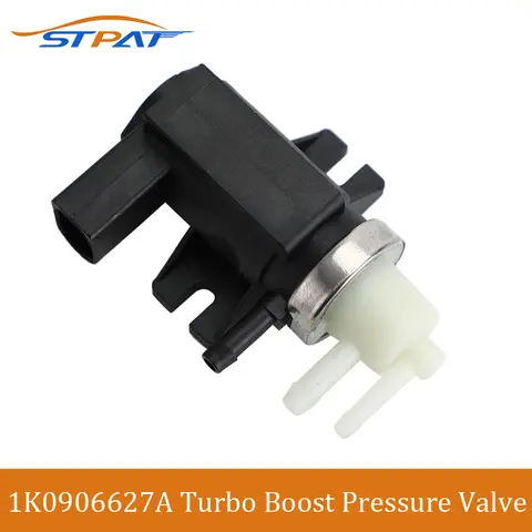 STPAT 부스트 압력 솔레노이드 밸브, 아우디 A3 A4 A6 폭스바겐 티구안 파사트 골프 제타 비틀 1K0906627 1K0906627A STPAT 부스트 압력 솔레노이드 밸브, 아우디 A3 A4 A6 폭스바겐 티구안 파사트 골프 제타 비틀 1K0906627 1K0906627A