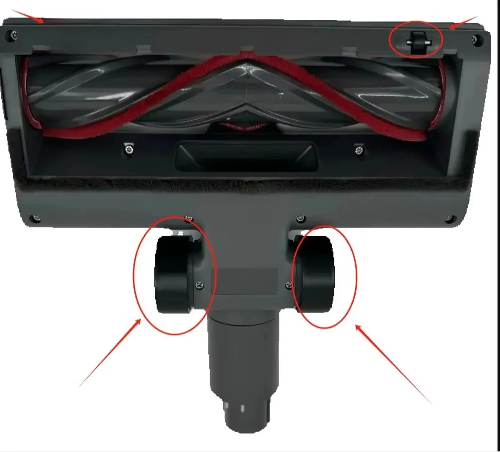 Ensemble de roues arrière/avant pour aspirateur G9 G10 G10plus G9 plus G9pro G10pro 1C K10