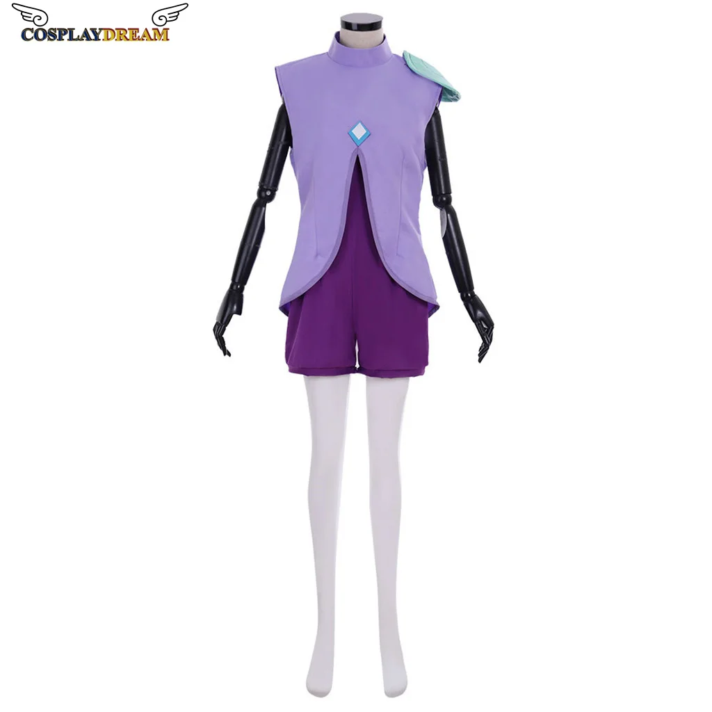 Glimmer Cosplay Ze Ra Glimmer Battle Suit Jumpsuit Jas En Cape Volledige Set Vrouwen Halloween Glimmer Kostuums Custom Made