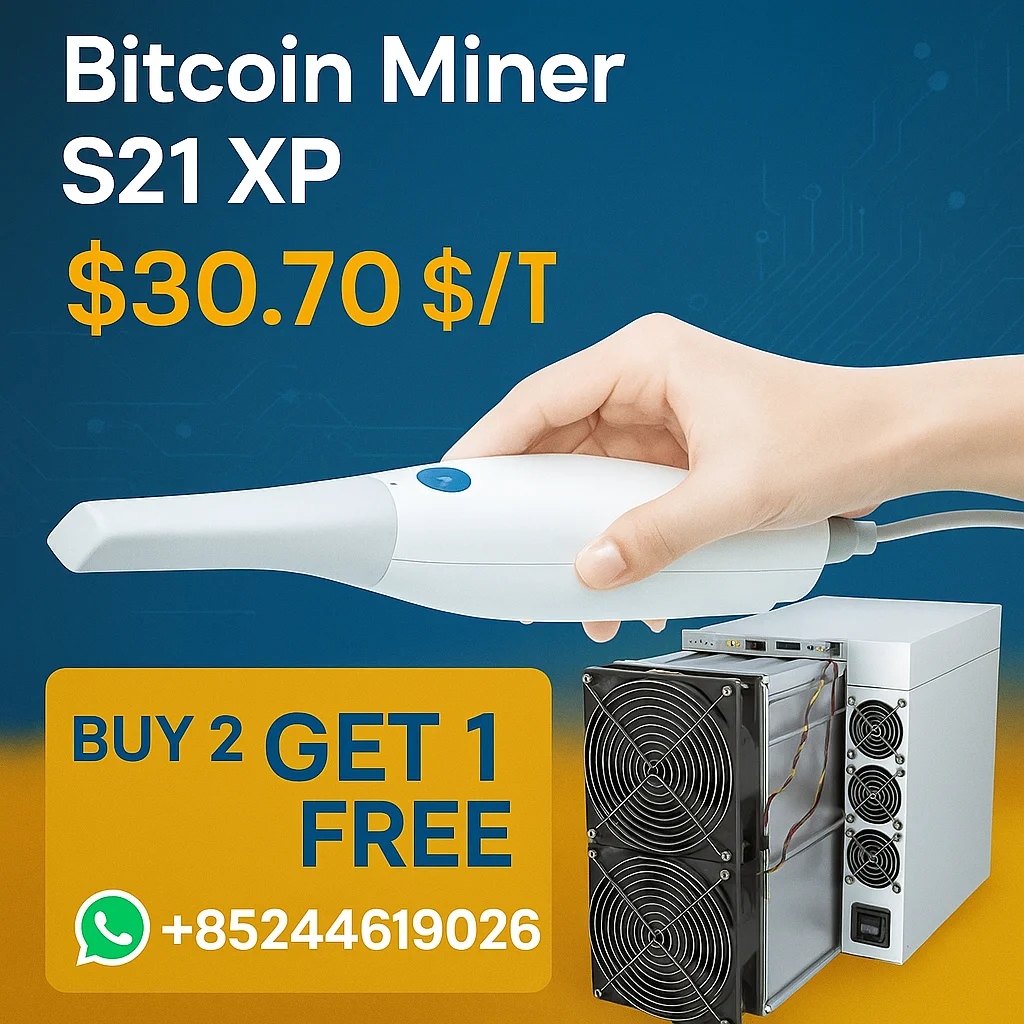 КУПИТЬ ЗАРАЗ Bitcoin Miner S21 XP BTC/BCH/BSV SHA256 Майнер с воздушным охлаждением
