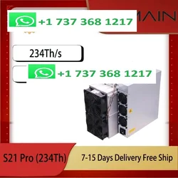 SUMMER SALES !!! BUY 30 AND GET 18 NEW Bitmain Antminer S21 Pro Bitcoin Miner 234TH/S