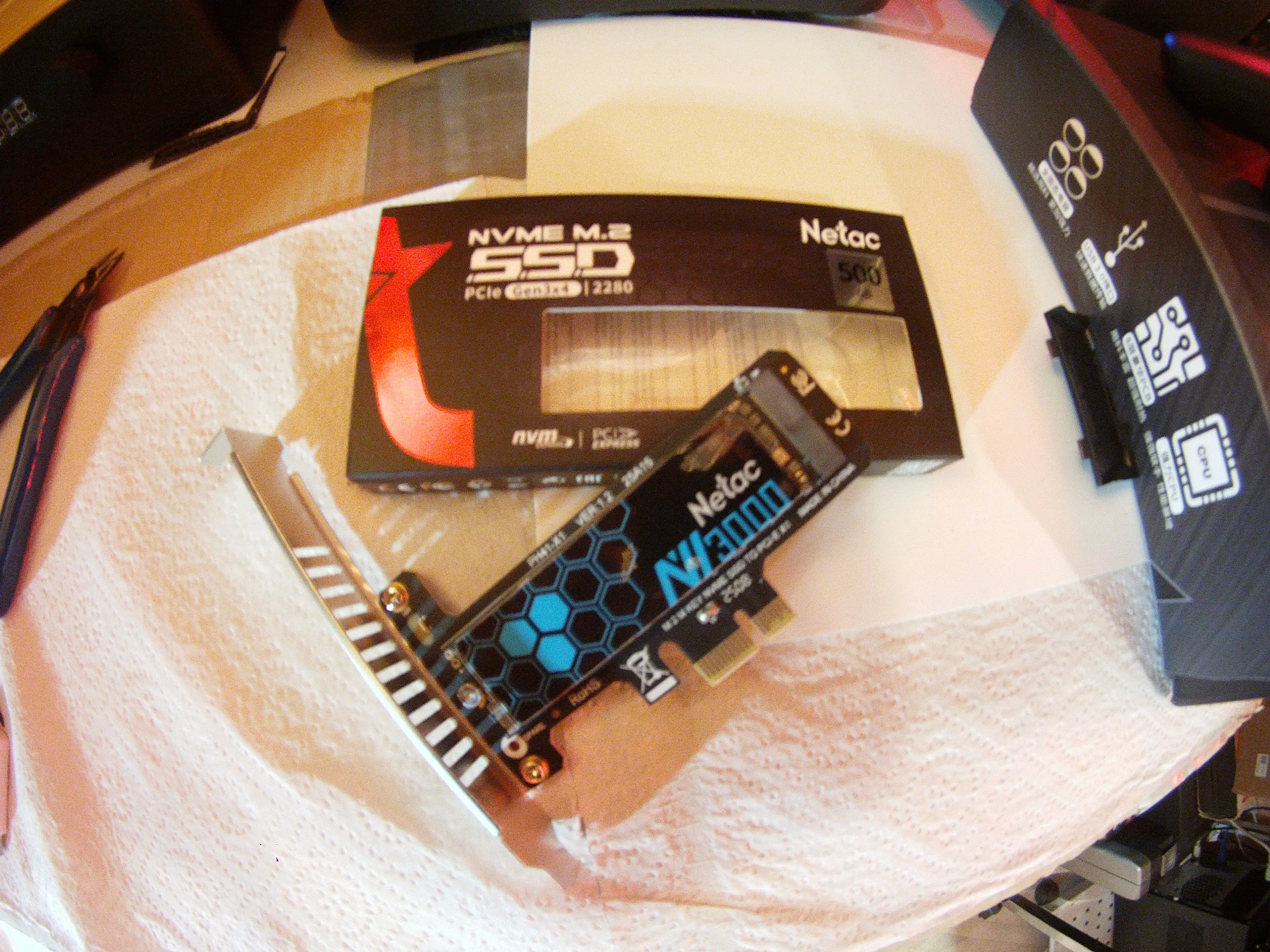 Netac NVMe SSD M2 1TB 2TB 500GB 250GB 3500MB/s SSD PCIe3.0 M.2 2280 SInternal Solid State Drives Disk NV3000 for Laptop Desktop photo review