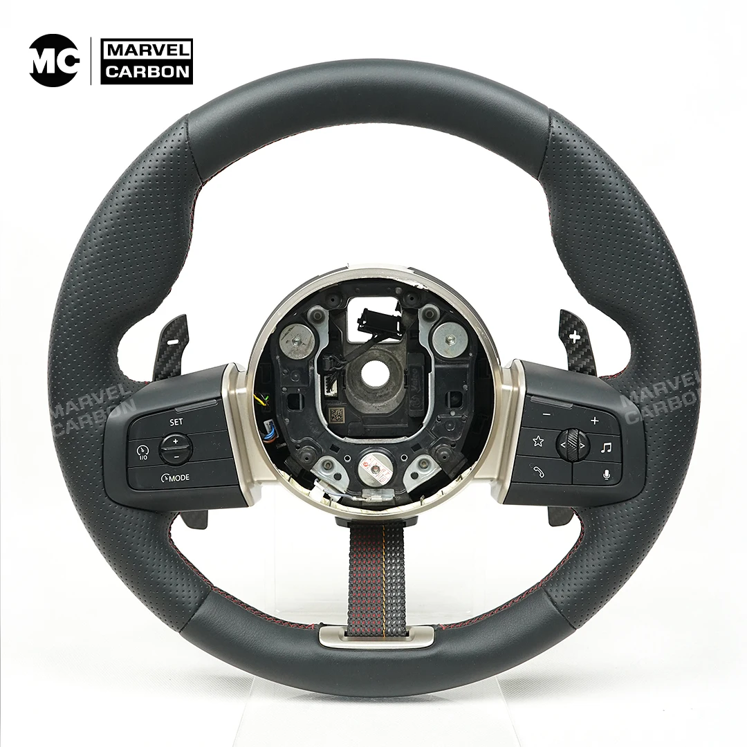Magnetic Carbon Fiber Paddle Shifter For MINI Cooper F66 F65 2024 Countryman U25 2024 Magnetic Attraction Function