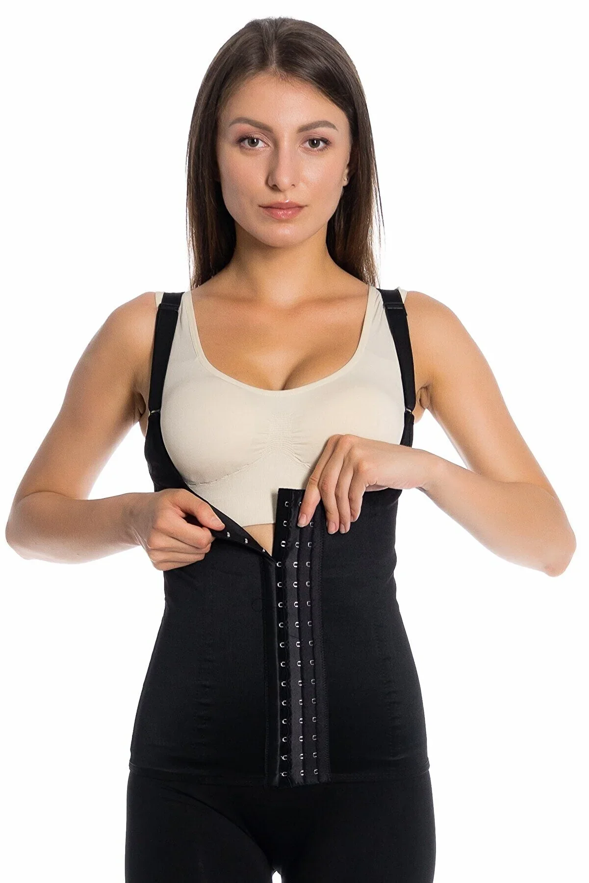 Steel Underwire Latex Waist Support Slimming Firming Postpartum Corset Is Specially Designed For Those With Back, Waist