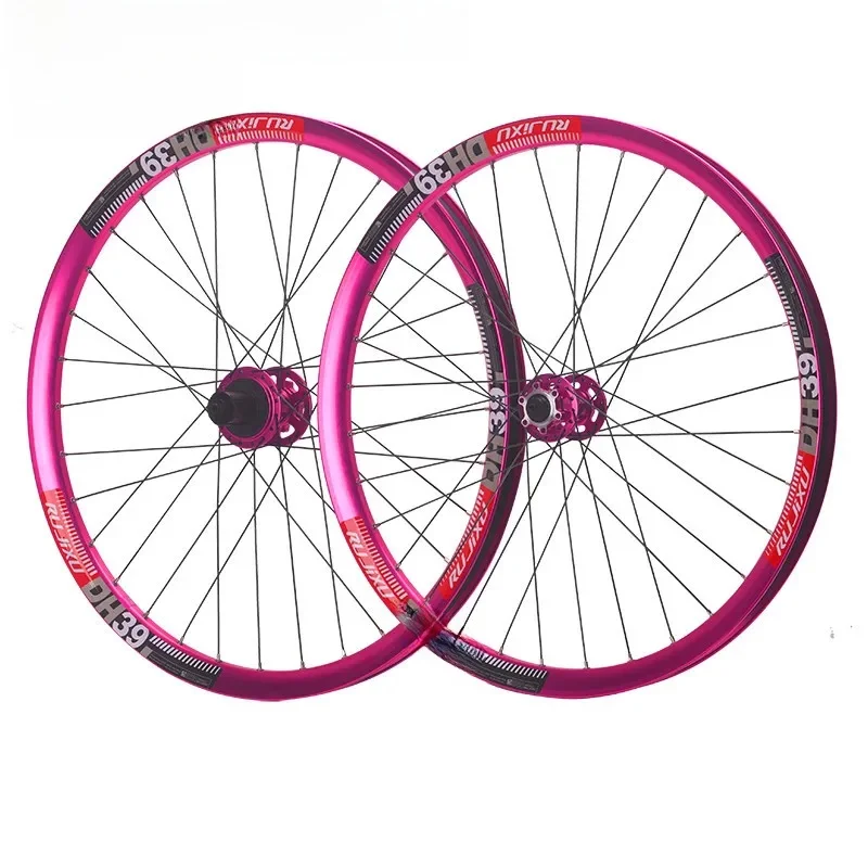 AliExpress MTB 9 Pawls, 3 Teeth Wide Rim RUJIXU MTB Wheelset, 110x20mm, AM, DH, 39mm, 26, 27.5, 29er, 148, 142, 135mm, QR Bicycle Wheel Set