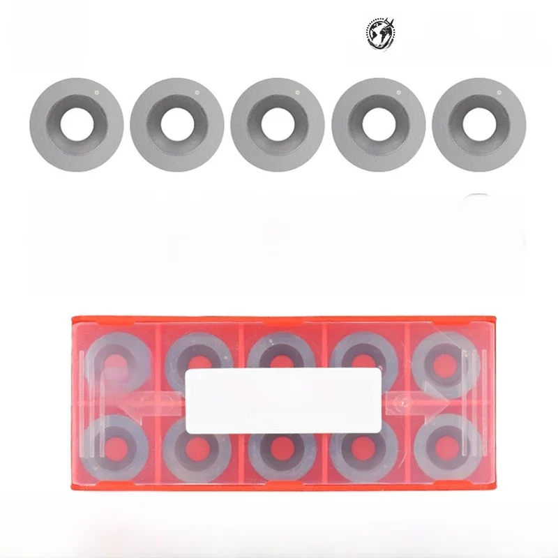 12/15/16mm okrągła płytka węglikowa 16x3mm 12x2.5mm 15x2.5mm 30 stopni wkładki do tokarka CNC toczenie drewna narzędzie tnące — zdjęcie 2