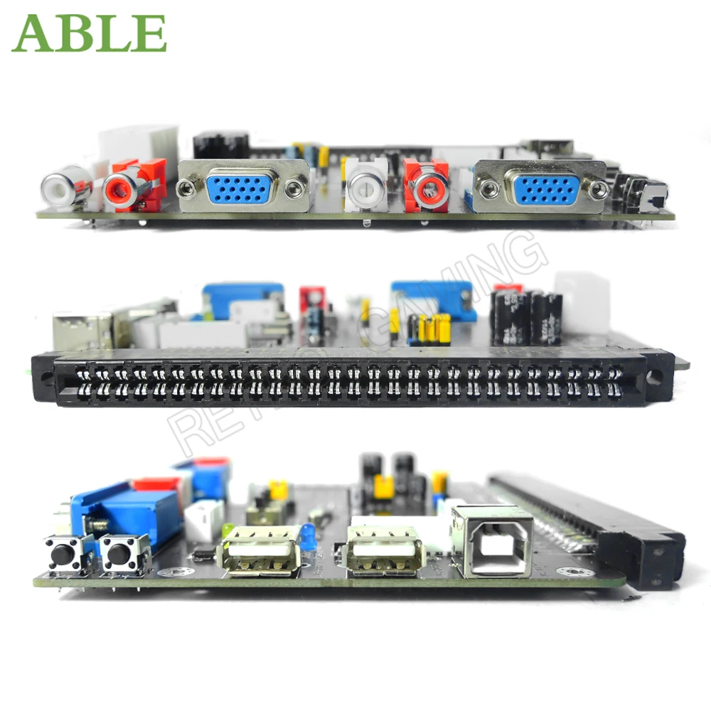 JVS To JAMMA USB Video Signal Converter Board For Connecting JVS Seg NC/NNC Arcade Frames To Low-Resolution Computers