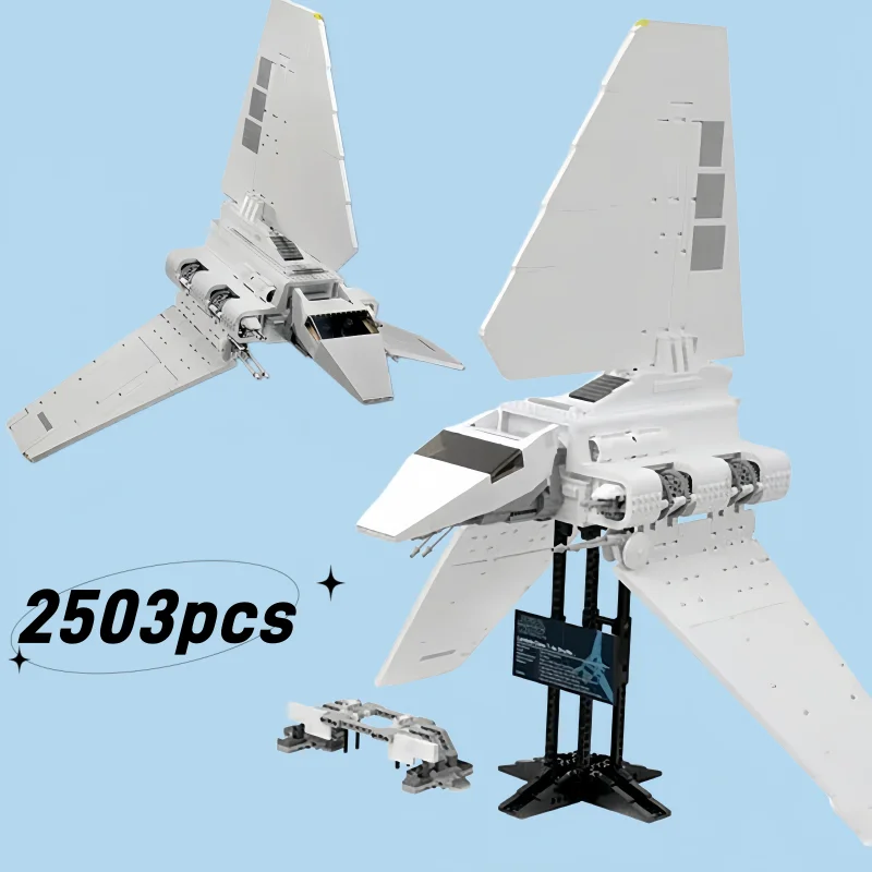 2503 pièces, modèle de navette spatiale impériale, blocs de construction en briques, jouet cadeau, assemblage DIY, objet de collection, objet de décoration