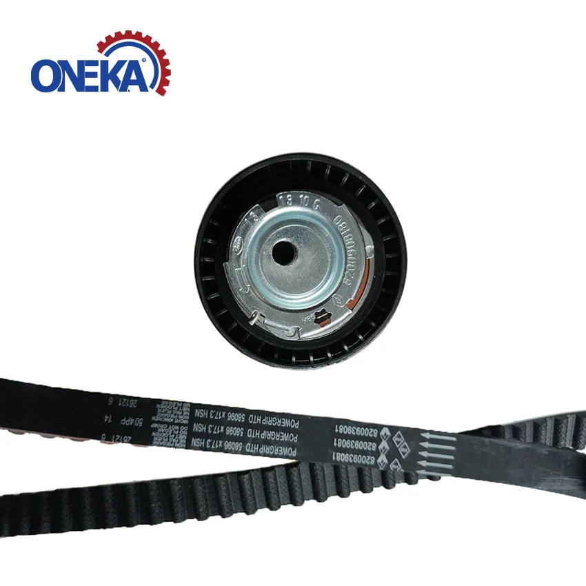 ONEKA Engine Timing Belt Kit 130C17480R 8200908180 8200939081 for Dacia Logan Sandero Renault Sandero/Stepway Petrol 1.4L 1.6L