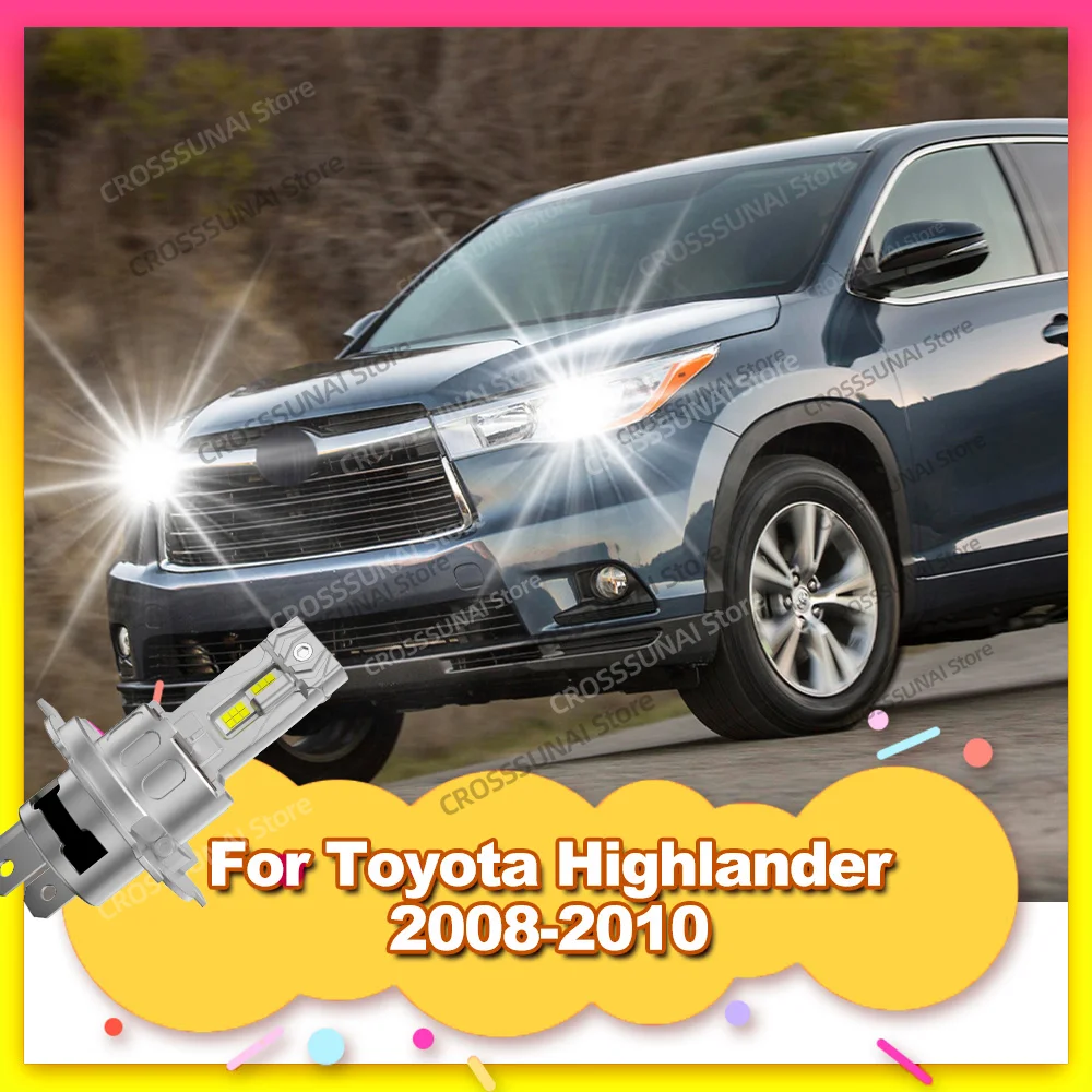 

LED Headlight Bulbs For Toyota Highlander 2008 2009 2010