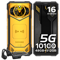 DOOGEE S200 X Android 16 5G Rugged Phone Gemini AI 48GB(12+36) 512GB 120Hz 1.32\