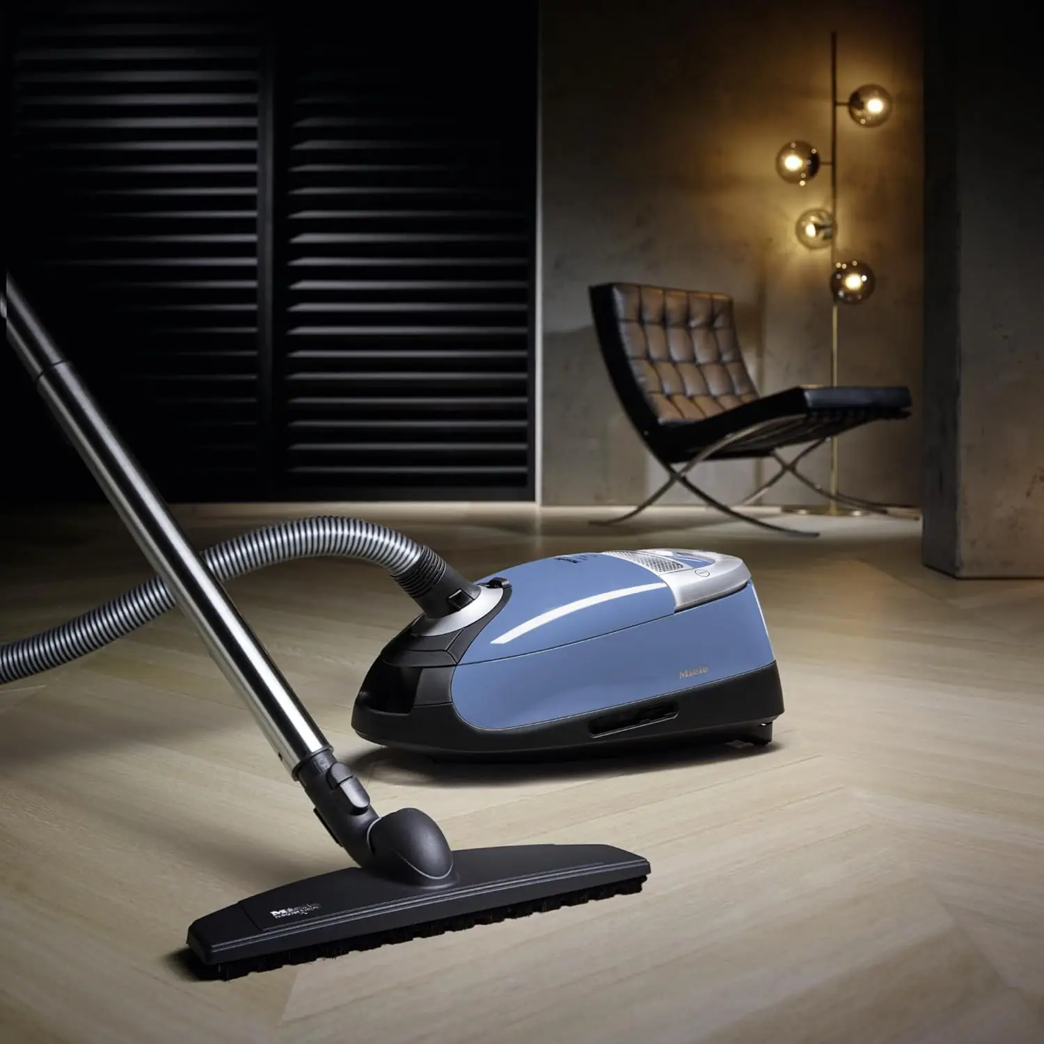 Miele Complete C2 Hardfloor Bagged Canister Vacuum Cleaner with High Suction Power, Designed for Special Care of Hard Floors