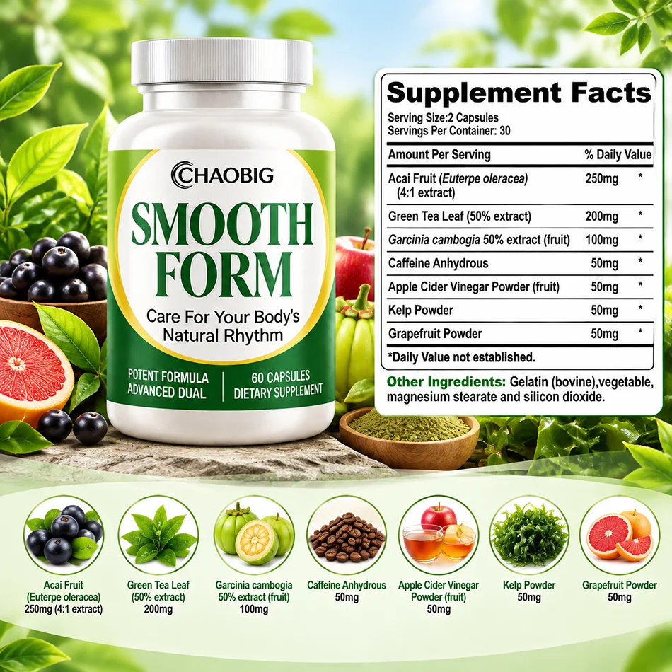 Weight Management Supplement with Green Tea,  Apple Cider Vinegar, Night Burn, Support for Weight Health,Package May Vary.