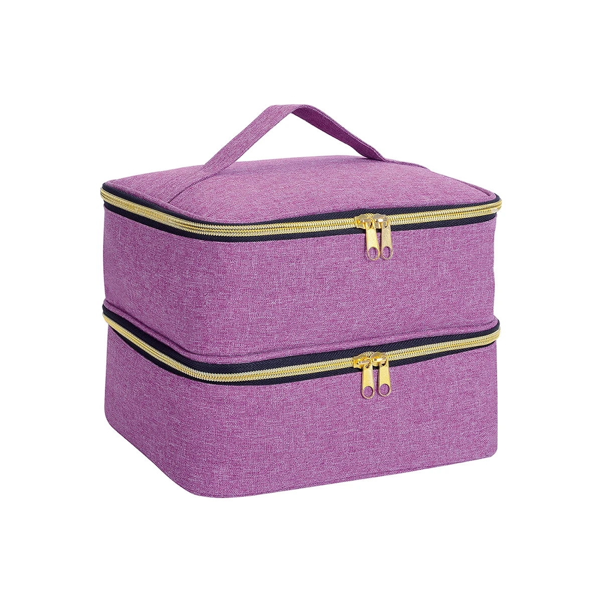 NONE Nail Polish Organizer Double Layer Portable 3