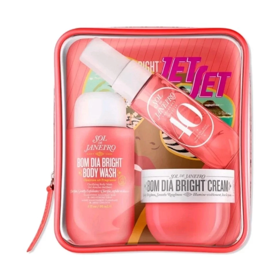 Sol de Janeiro Jet Set 3-Piece Travel Body Care Kit with Body Wash, Elasti-Cream & Cheirosa Mist view 5