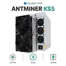 GK-Bitmain Antminer KS5 20Th 3000W Kas Miner Asic Miner, Novo