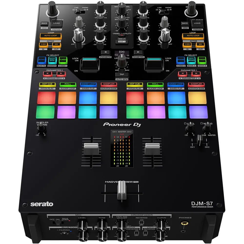 Brand New Pioneer DJ DJM-S7 2-Channel DJ Battle Mixer