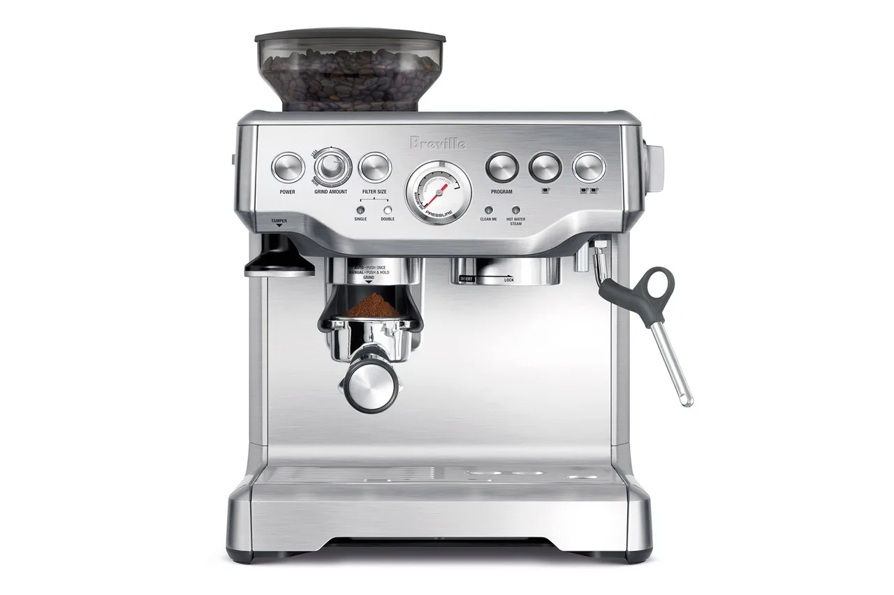 

БЫСТРАЯ ПРОДАЖА НОВОЙ кофемашины для эспрессо BES870Bss Barista Express ДОСТАВКА
