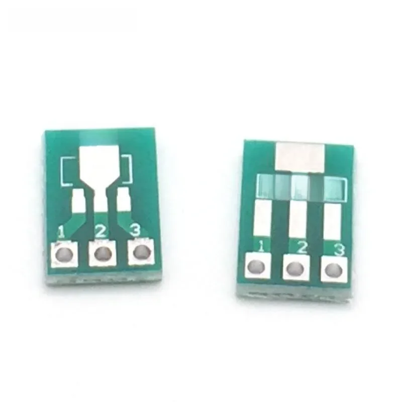 20szt SOT89 do DIP SOT223 do DIP Adapter Board Transfer Plate Pinboard 1.5mm Pitch Pin Space Test PCB Electronic Circuirt Board — zdjęcie 2
