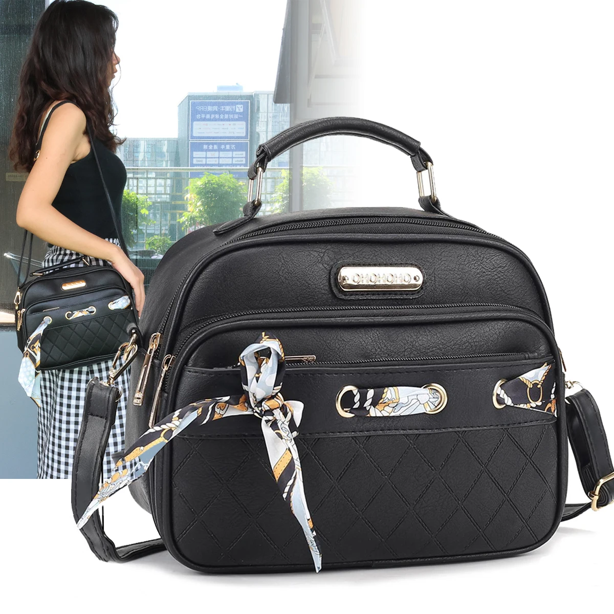 Stylish Women's Sophisticated Crossbody Bag