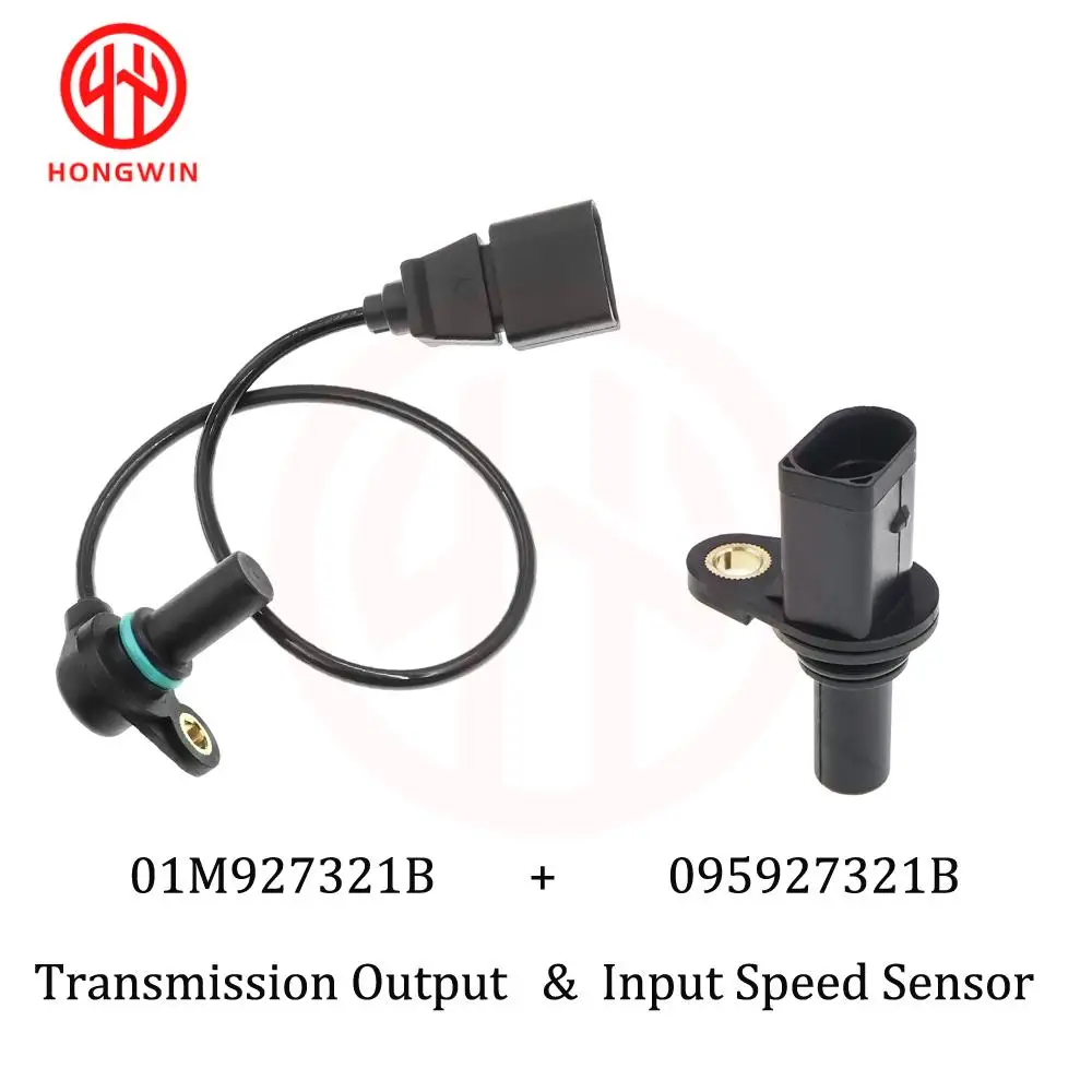 New Transmission Output & Input Vehicle Speed Sensor 01M9027321B 095927321B For Volkswagen VW Jetta Golf City Beetle 1999 - 2009