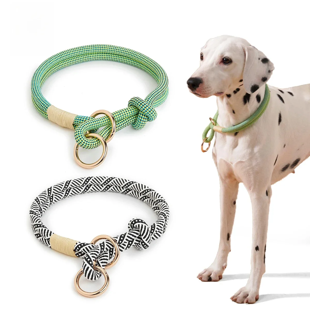 Collier de chien Durable en Nylon souple, réglable, pour petits, moyens et grands chiens de compagnie, accessoires d'entraînement de berger allemand