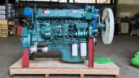 WD615.47 diesel engine Euro II emission Intercooling supercharged air intake for Sinotruk HOWO 371