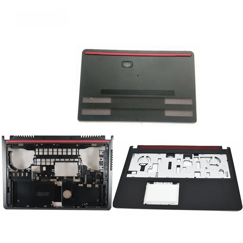 Nowe dla DELL Inspiron 15-7000 7557 7559 5577 5576 P57F: Górna obudowa LCD / Górna obudowa z podpórką pod nadgarstki / Dolna obudowa / Pokrywa klapki — zdjęcie produktu 7