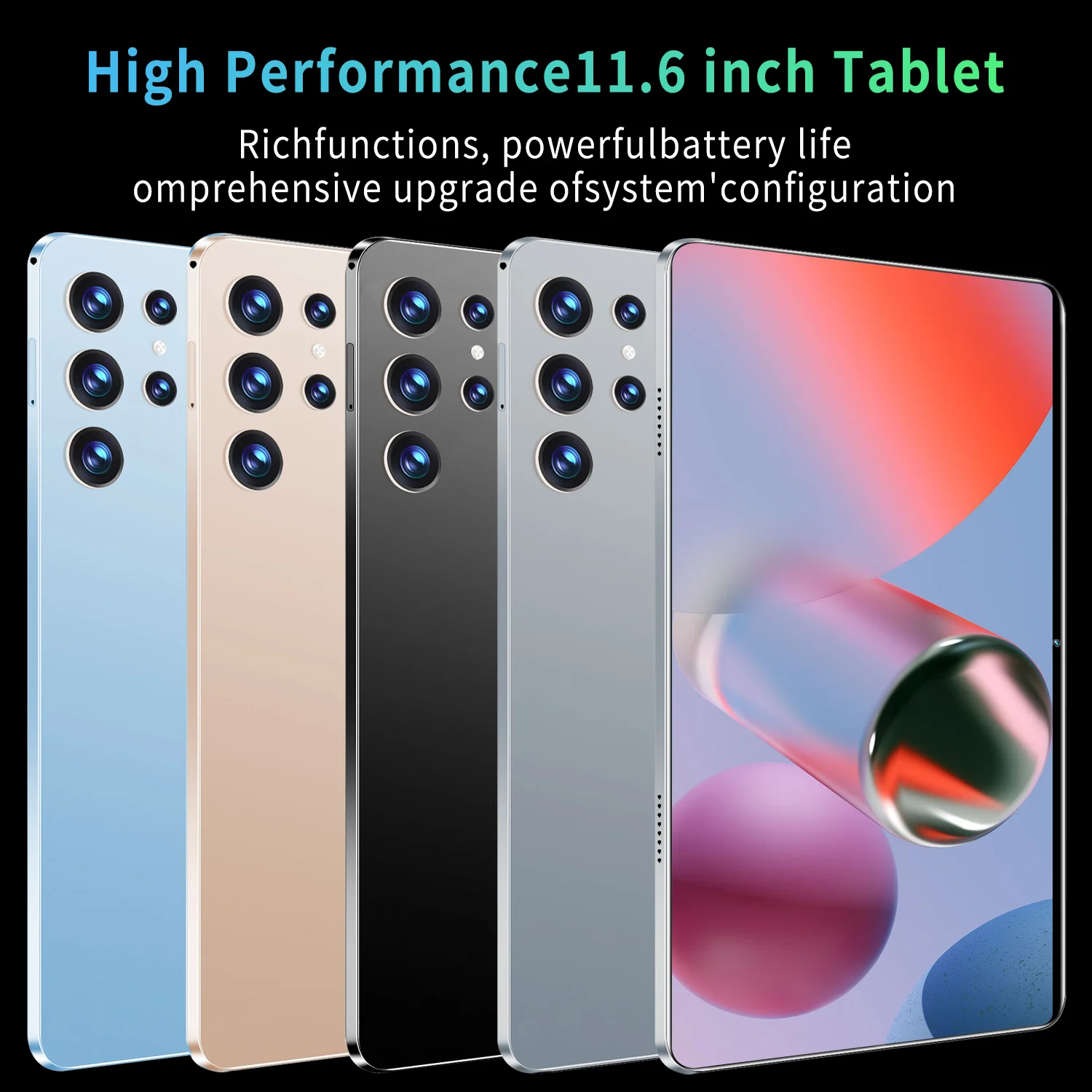 2024 Wereldwijde Versie 10.36 Inch Nieuwe Tablet Android 16Gb 1Tb Netwerk Android 11.0 Tablet Mtk6797 Wifi 8800 Mah 10 Core