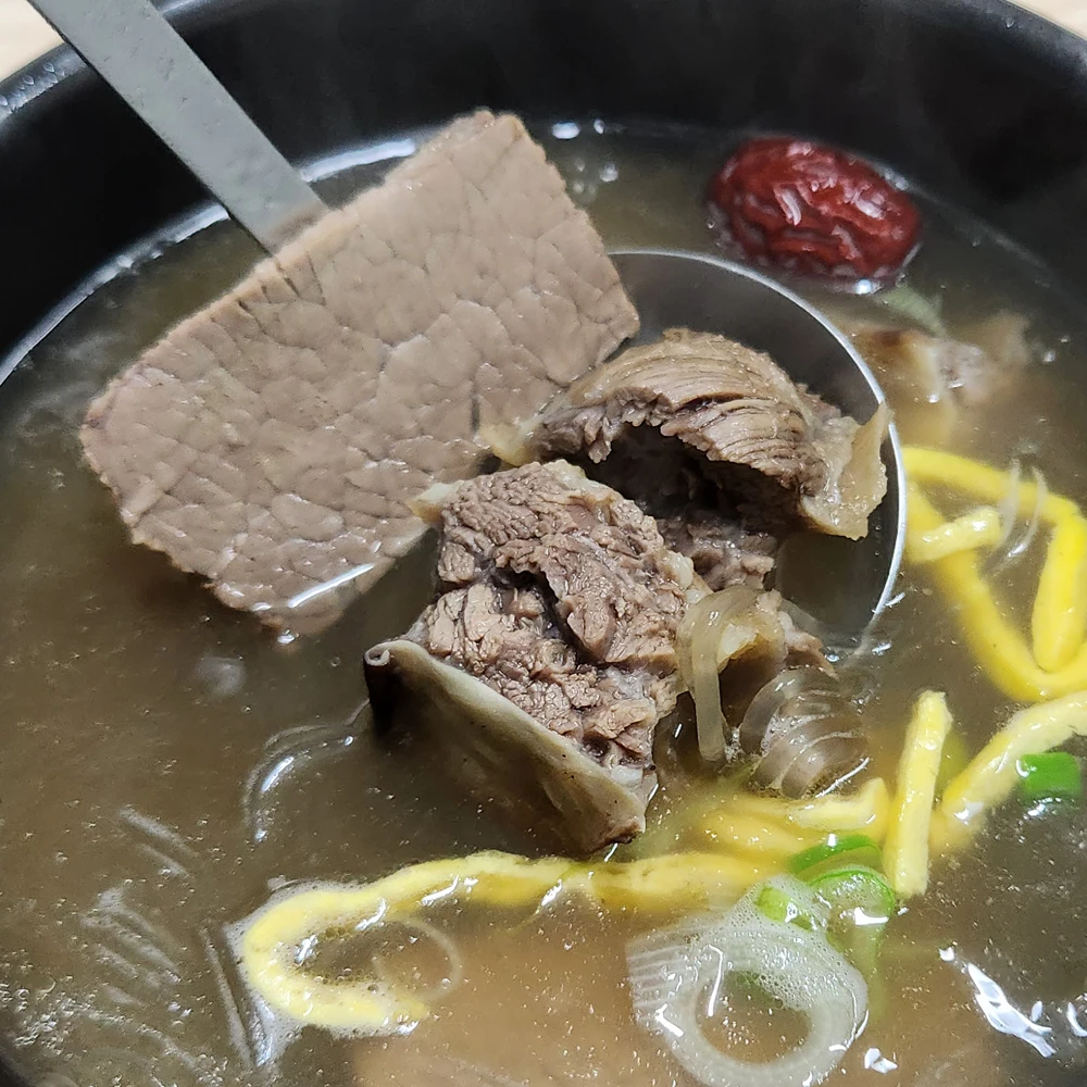 춘천 로컬맛집 춘천장 순살갈비탕 700g, 3팩/5팩/9팩