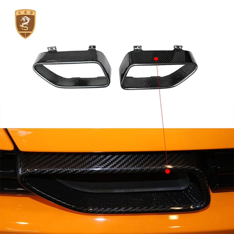 

Car Exhaust Muffler Cover Rear Tail Pipe Cover Trim Replacement For McLaren MP4/650S OEM Style Protection Accessories