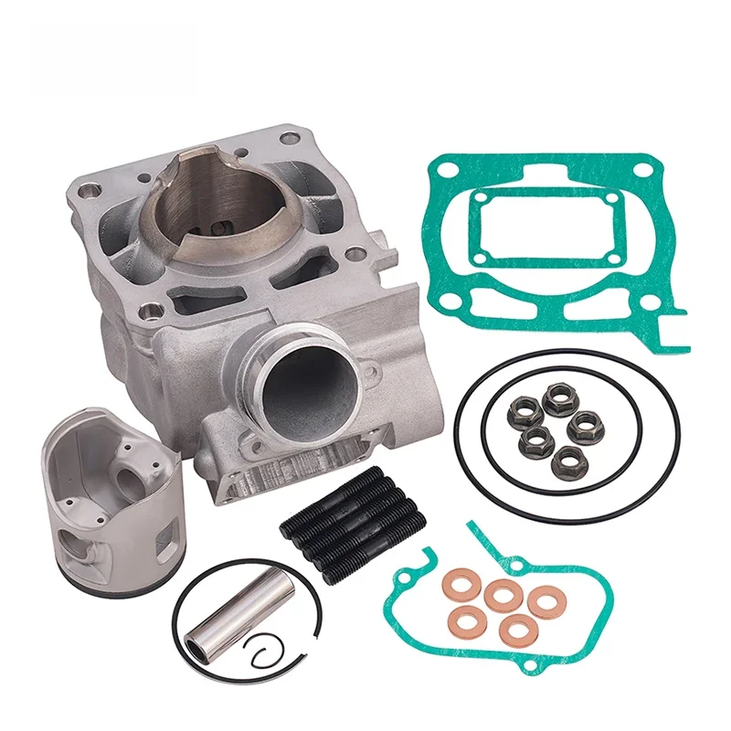 Motocyklowy zestaw cylindrów 54mm z pierścieniami tłokowymi i uszczelką cylindra do Yamaha YZ125 2006-2022 1C3-11351-00-00 1C3-11311-00 — zdjęcie 2
