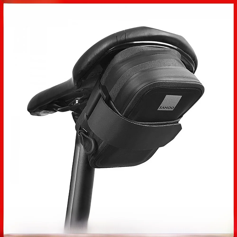 AliExpress NONE Bicycle Saddle Bag Bike Seat Bag Reflective Cycling Rear Seat Post Bag Large Capacity Tail Rear Bag MTB Road Bike Bag Bicycle